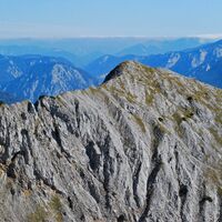 Die Riegerin (1939 m) aus dem Brunntal