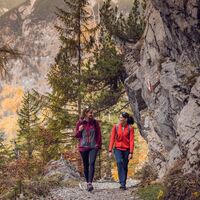 am Tunnelweg in Richtung Bärenbadalm und Zwölferkopf