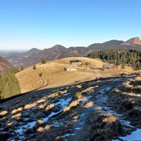 Feichtensteinalm, hinter Faistenauer Schafberg