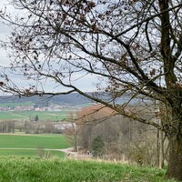 Rundtour Berkach - Blick Richtung Schwickershausen
