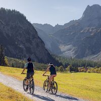 Mountainbike Tour - kurz vor der Gramai Alm
