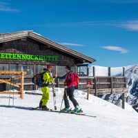 Ankunft bei der Grünleitennockhütte