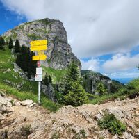 Weg über den "Bösen Tritt" am Aggenstein