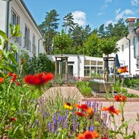 Garten des Wohlfühlhotels Rabenhorst