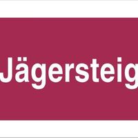 Wegmarkierung Jägersteig