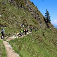 Von Bocca Saval zur Schutzhütte Nino Pernici
