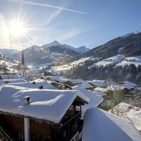 Alpbach Dorf Winter