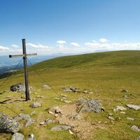 Saualpe/Ladinger Spitz - Blick ins untere Lavantal