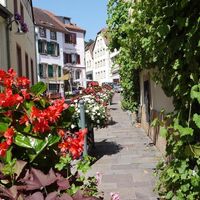 Gässchen in der Altstadt von Blieskastel