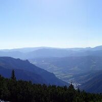 Aufstieg auf der Stadelwandleiten