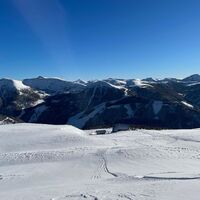 Abfahrtshang Richtung Innerkrems