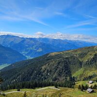 Toller Ausblick in die Hohen Tauern vom Niedernsiller Hochsonnberg
