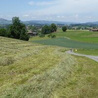 Weg vor Teufmatt - Moränenseeroute