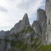 Rückblick zum kleinen Törl