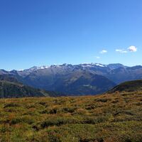 Ausblick während der Wanderung