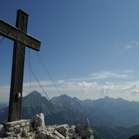 das stattliche Kreuz am Bosruck