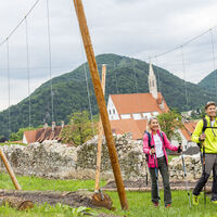 Am Bierweg - mit Blick auf die Kartause Gaming