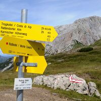 Der Karnische Höhenweg auf dem Nassfeld