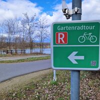 Schilder der Rosentour