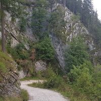 Abfahrt in den Krautgraben