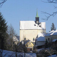 Wehrkirche Bad Schönau im Winter