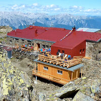 Glungezerhütte auf 2610m