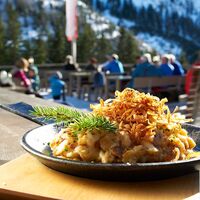 Kässpatzen auf der Rohrkopfhütte