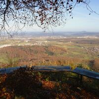 Aussichtspunkt Fuchseck mit Panoramatafeln