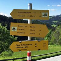Beschilderung: Kern-Buam Panorama-Wanderweg