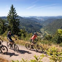 Blick vom Feldberg in Richtung des Oberen Wiesentals