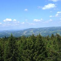 Ausblick auf der Aussichtswarte