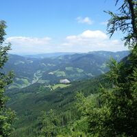 Aussicht vom "Steirischen Jockl"_Teichalm_Oststeiermark