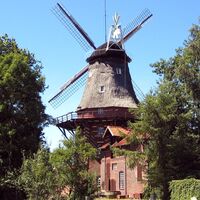 Die Galeriewindmühle in Brockel