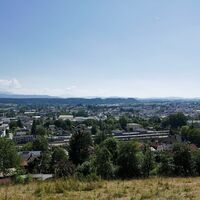 Ausblick auf die Bezirkshauptstadt Vöcklabruck