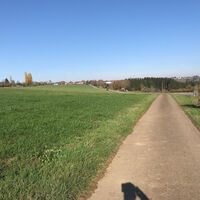 Das Ziel Spraitbach im Blick voraus