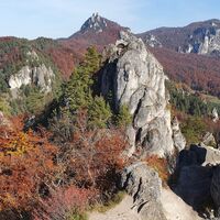 Höchster Punkt der Sulover Felsen 650m