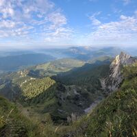 Blick Richtung Attersee