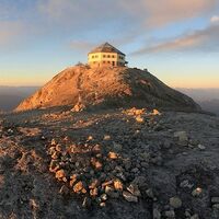 Hochkönig Panorama mit Matrashaus (Nordseite) in der Abendsonne