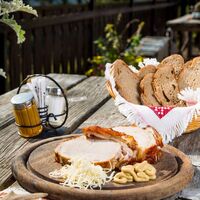 Regionale Spezialitäten im Gasthaus Ebenwirt