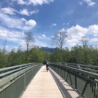 Mit dem Rad über die Iller