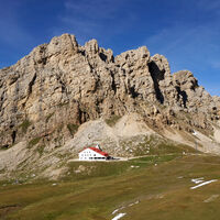 [ Dolomiten, Rosengarten ] | Tag 3 | Großer Rosszahn mit Tierser-Alpl-Hütte, 2.440m