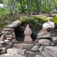 Kreuzweg-Station am Kreuzberg in Clausen