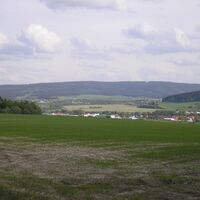 Langer Berg von Langewiesen aus