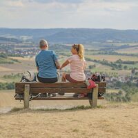 Kocher-Jagst-Trail: Auf dem Einkorn bei Schwäbisch Hall