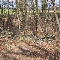 15.4 km Querung des Grabens bei Krausler