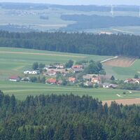 Aussicht von der Aubergwarte auf Reichers