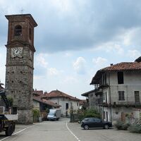 Zentrum von Baldisseto Canavese