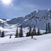 Herrliche Bergkulisse