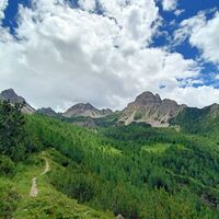 Die lange Querung Richtung Valbinon