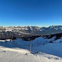 Blick vom Maschgenkamm Richtung Churfirsten